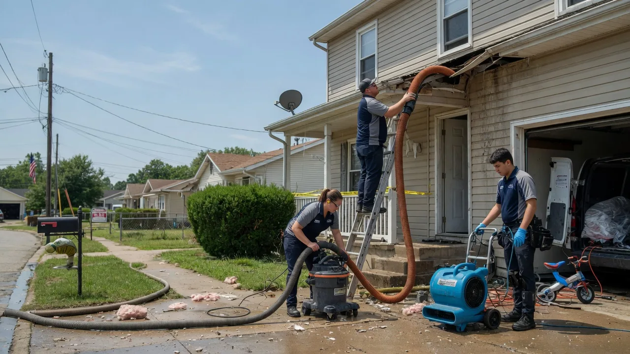 Water Damage Restoration in Saline, LA near me
